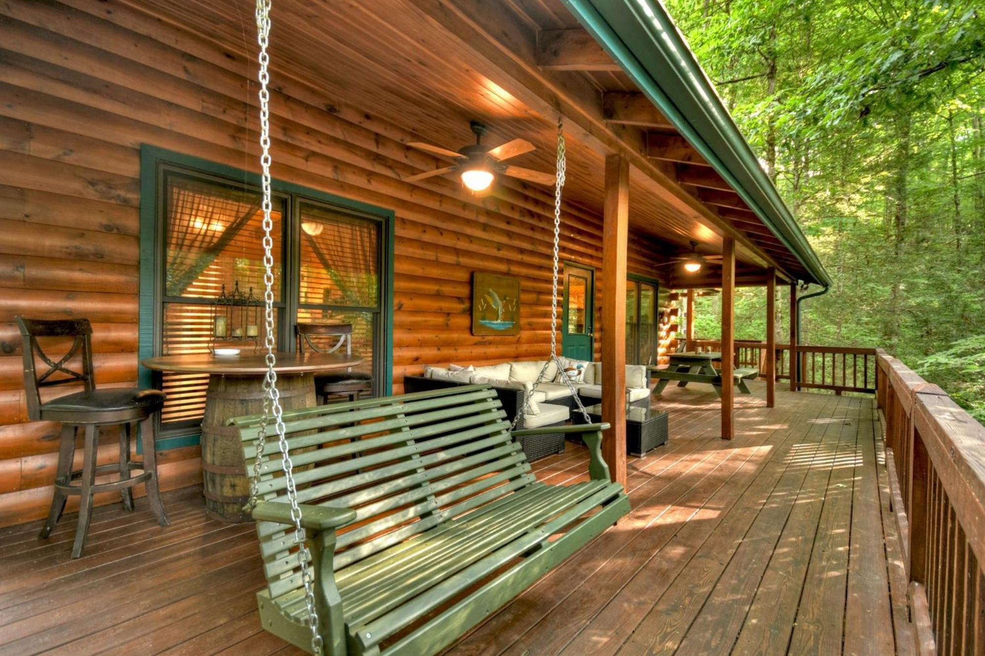 K6 Lodge Gather Around The Firepit Soak In The Hot Tub And Splash In The Creek Blue Ridge Exterior foto